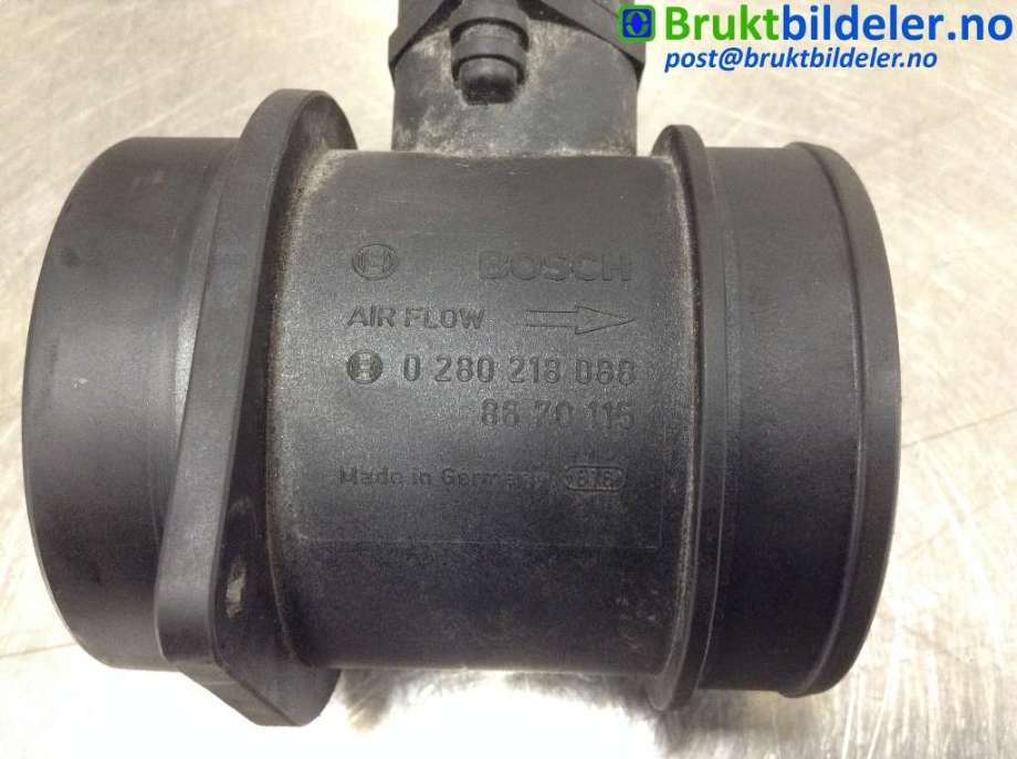 Luftmengde/luftmassemåler til Volvo XC70 2001-2004 (Type I, Fase 1)  (VOLVO|8670115|0 280 218 088|)