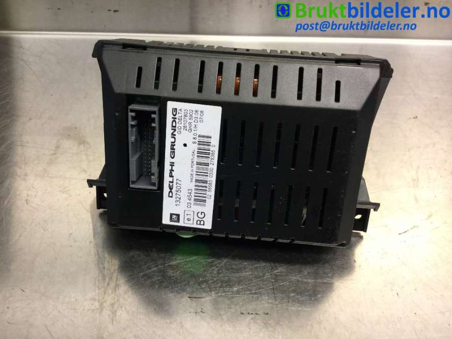 Multimedia display (MCU - Media Controller Unit) til Opel Astra H 2004-2009  (OPEL|13275077|28107803|)