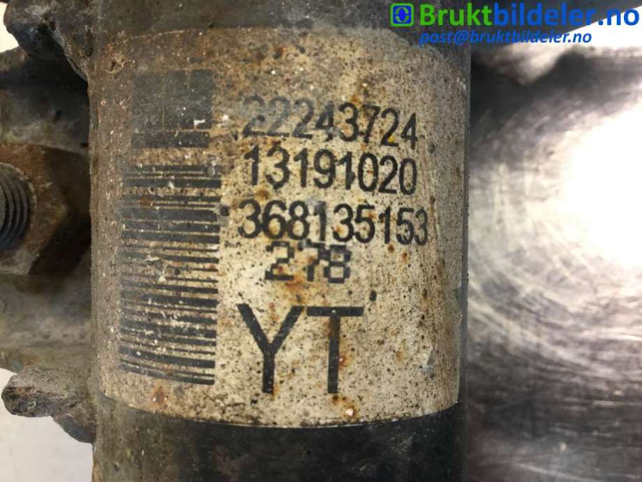 Fjærbein høyre foran til Opel Combo C 2002-2011  (OPEL|22243724|368135153|13191020)