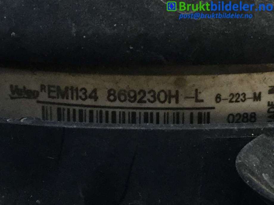 Kjølevifte til Opel Vectra C 2005-2008 (Type II)  (OPEL|09202822|869230H-L|12806031)