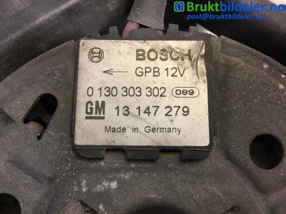 Kjølevifte til Opel Astra H 2004-2009 (OPEL|13147279|0 130 303 302|13158655)