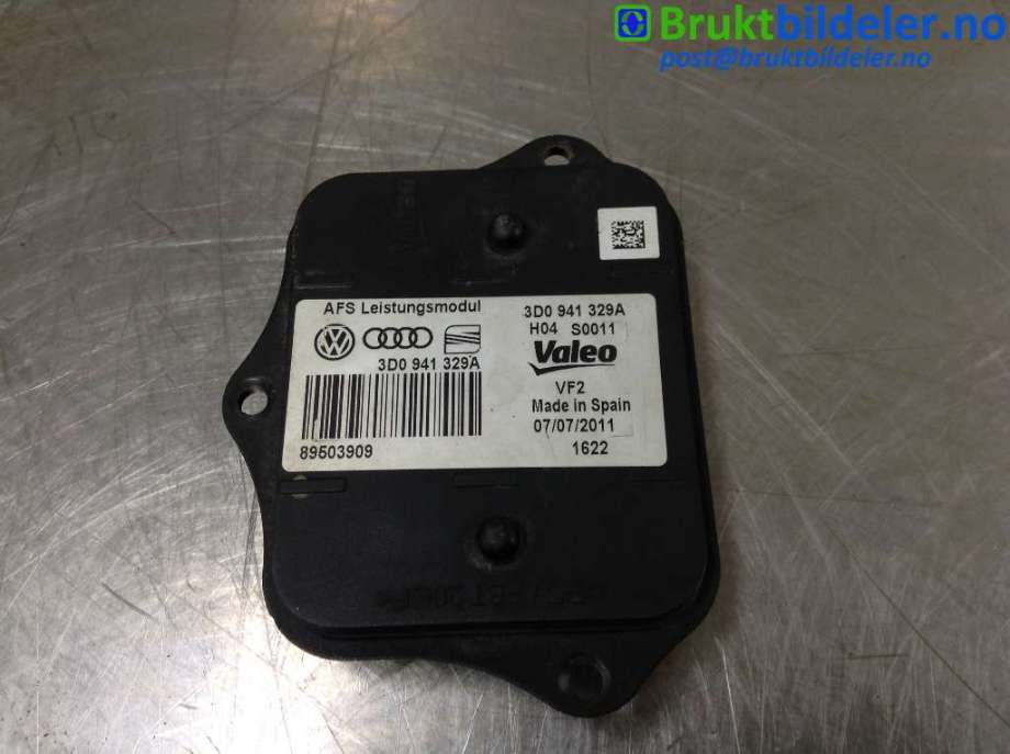 Styreenhet xenon/ballast til VW Passat 2011-2015 (B7) (B7) (VOLKSWAGEN|3D0 941 329 A|89503909|)