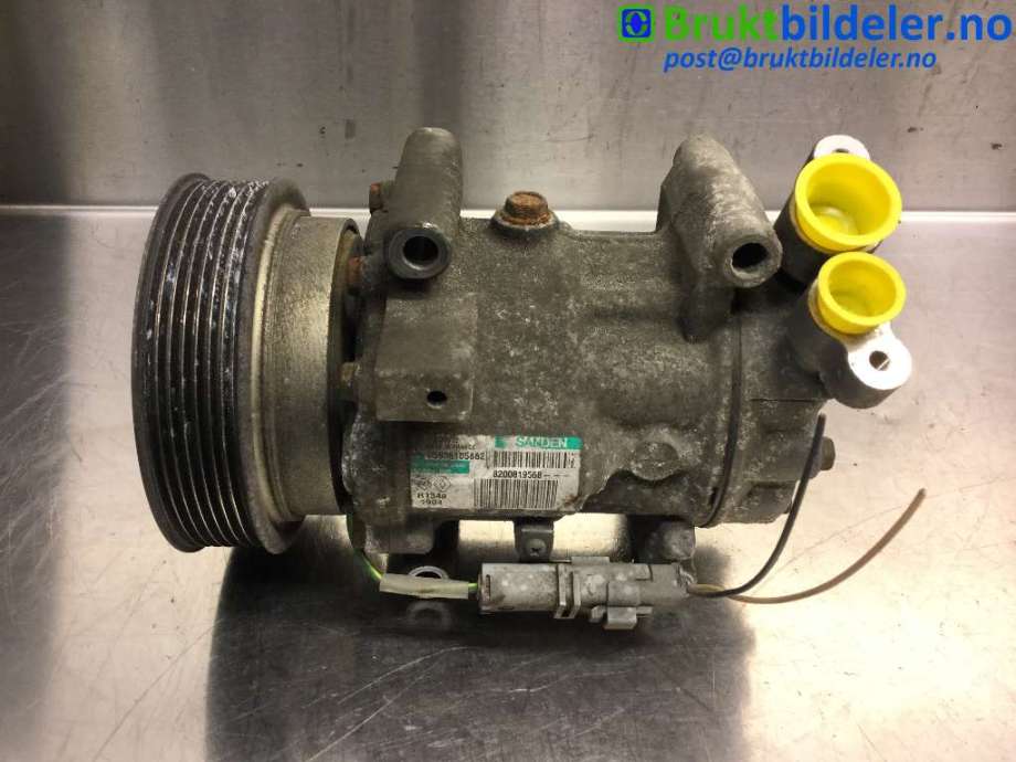 Aircondition kompressor til Renault Clio 2006-2009 (Type III, Fase 1)  (RENAULT|8200819568|)