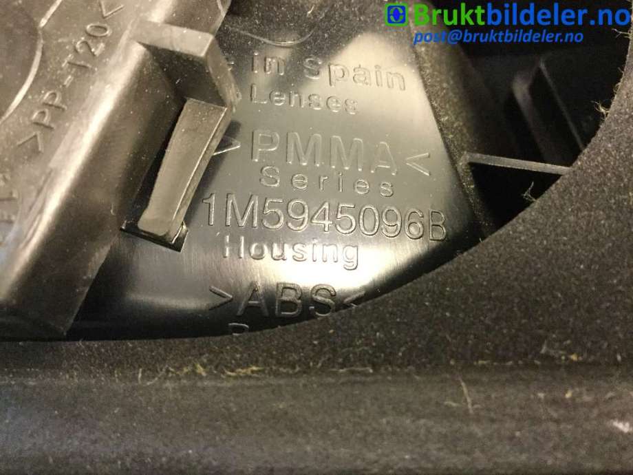 Baklykt høyre til Seat Toledo 1999-2005 (Type II)  (SEAT|1M5945096B|)