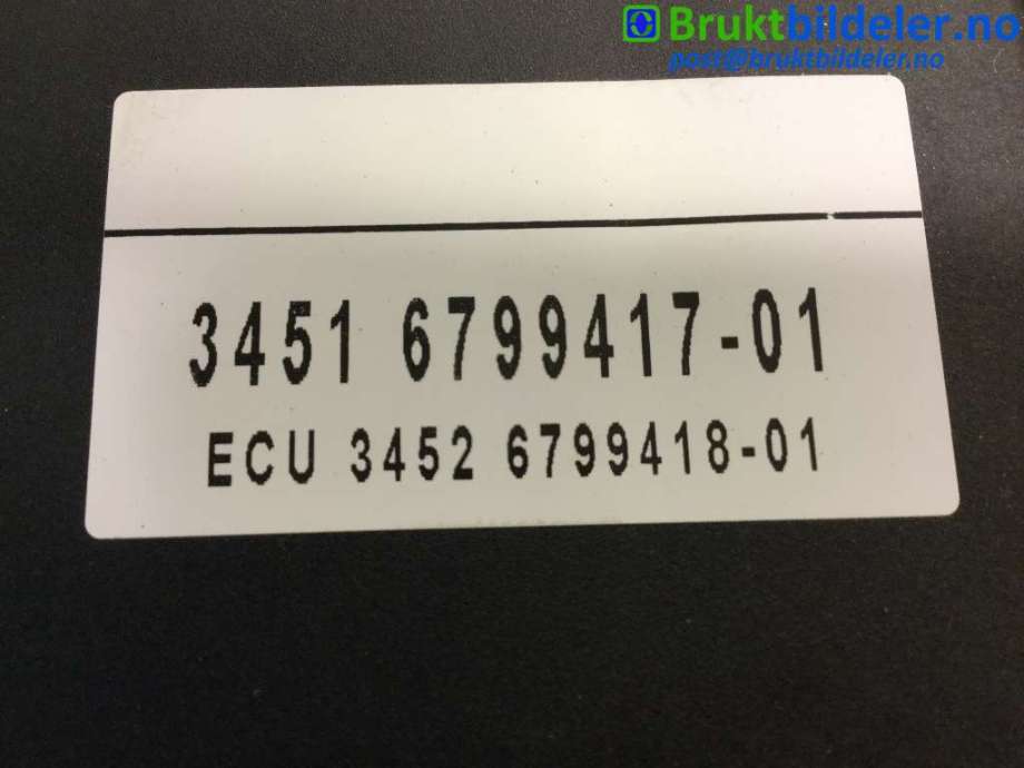 ABS sentral til BMW X1 2009-2015 (E84) (E84) (BMW|3451 6 799 417-01|0 265 236 382|3451 6 791 272-01)