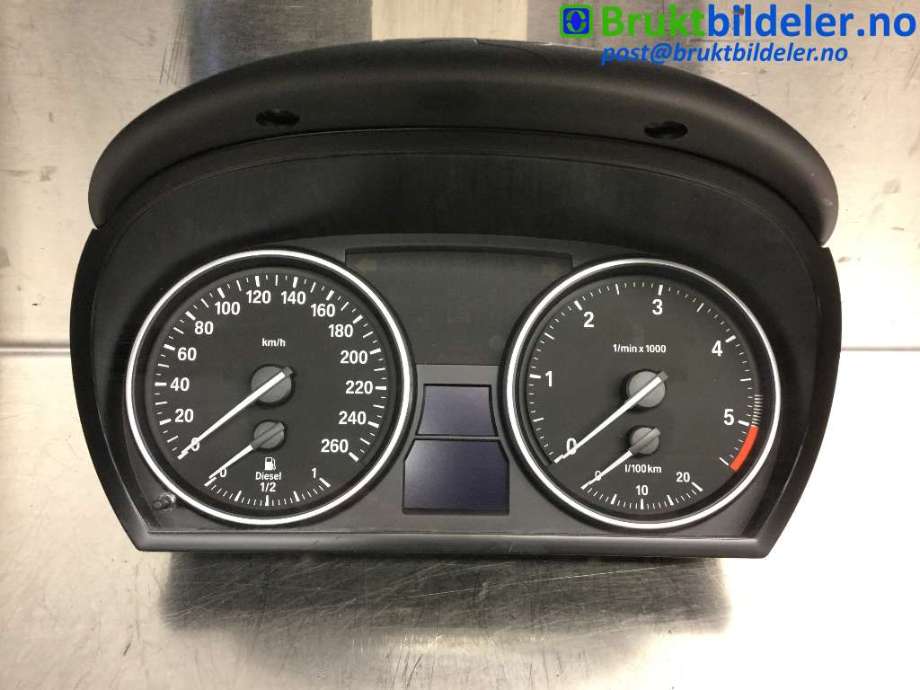 Instrumentpanel til BMW X1, 2009-2015 (E84) (E84) (BMW|9242371-01)