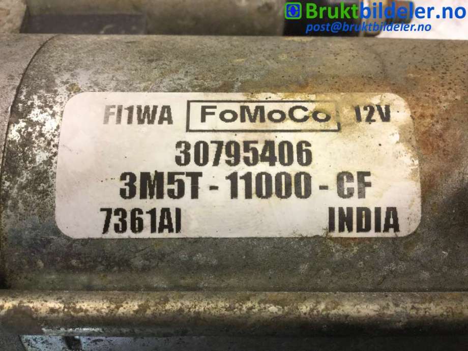 Starter diesel til Volvo V50 2007-2012 (Fase 2)  (VOLVO|30795406|3M5T-11000-CF|)