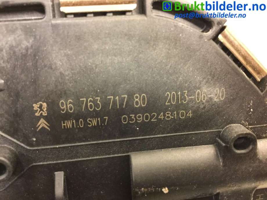 Viskermotor frontrute til Citroën C4, Picasso 2013-2018 (Type II)  (CITROEN|96 763 717 80|0 390 248 104|)