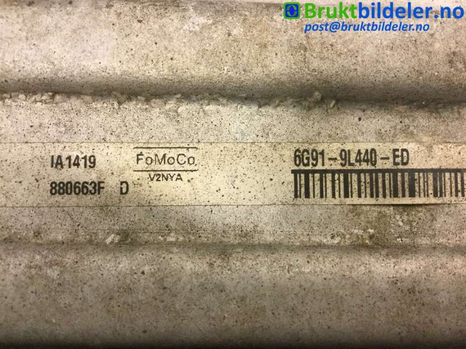 Intercooler til Land Rover Freelander 2007-2014 (Type II)  (LAND-ROVER|6G91-9L440-ED|)