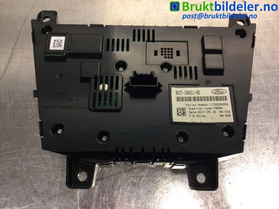 Bilstereo diverse til Ford Transit Connect 2013-2018 Type II, Fase 1  (FORD|BK2T-18K811-BD|)