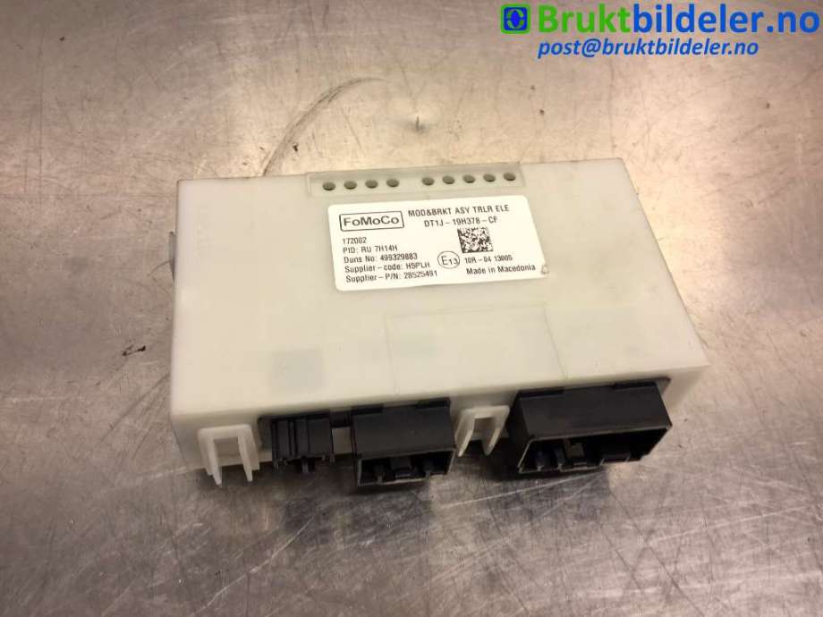 Styreenhet hengerfeste til Ford Transit Connect, 2013-2018 Type II, Fase 1  (FORD|DT1J-19H378-CF)