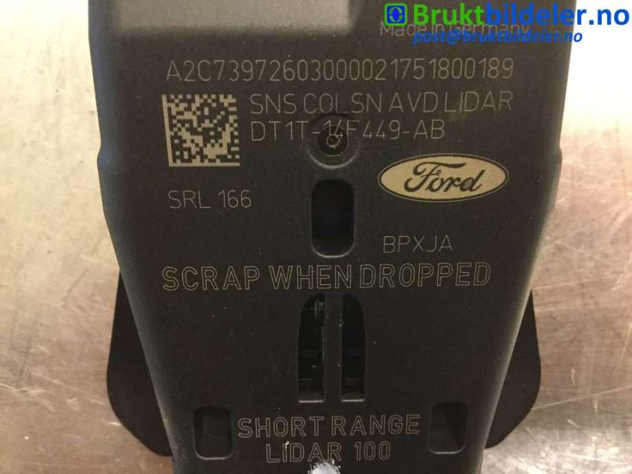Sensor radar til Ford Transit Connect 2013-2018 Type II, Fase 1  (FORD|DT1T-14F449-AB|)