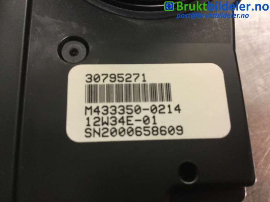 Varmeapparat betjening til Volvo V60 2010-2013 (Type I, Fase 1) (VOLVO|30795271|M433350-0214|)