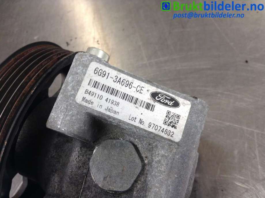 Servo pumpe mekanisk til Ford Mondeo 2007-2010 (Type IV, Fase 1)  (FORD|6G91-3A696-CE|97074632|)