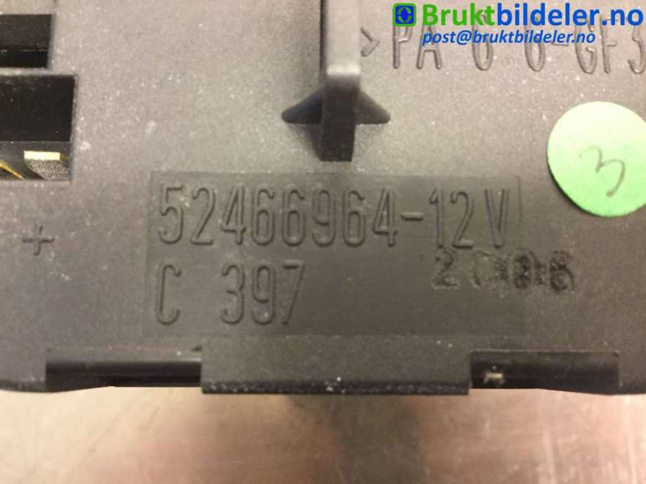 Varmeapparat motstand til Alfa Romeo GT 2004-2010 (ALFA ROMEO|52466964|)