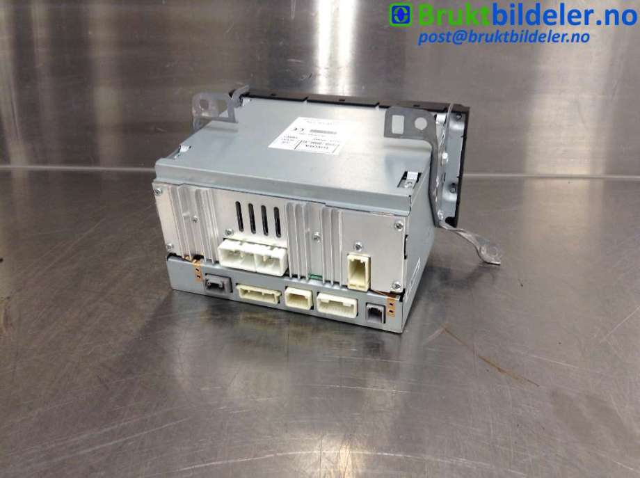 Bilstereo til Toyota Avensis 2009-2015 (Type III, Fase 1)  (TOYOTA|86113-60V860|NZAH0 10833|PZ445-00333-01)