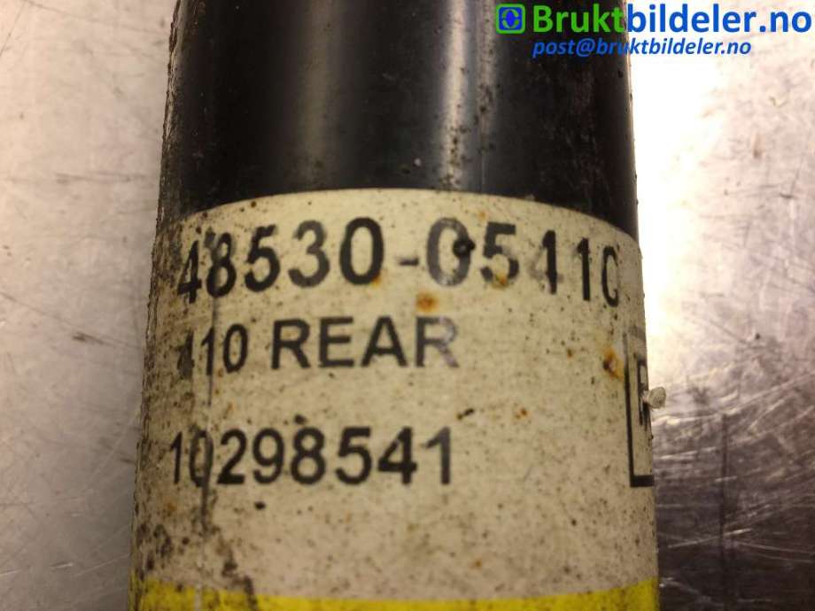 Støtdemper bak til Toyota Avensis 2009-2015 (Type III, Fase 1)  (TOYOTA|48530-05410|)