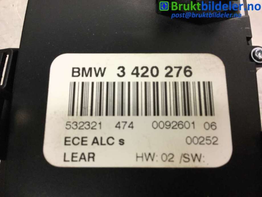 Bryter lys til BMW X3 2007-2010 (Fase 2) (E83) (E83) (BMW|3 420 276|)