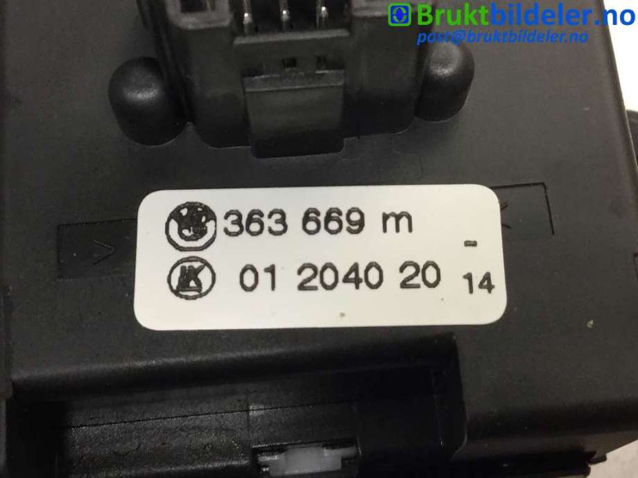 Bryter visker til BMW X3 2007-2010 (Fase 2) (E83) (E83) (BMW|363 669|01 2040 20|)
