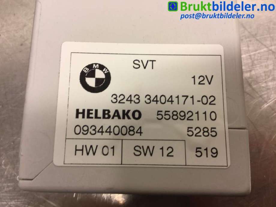 Styreenhet servo til BMW X3 2007-2010 (Fase 2) (E83) (E83) (BMW|32 43 3404171-02|)