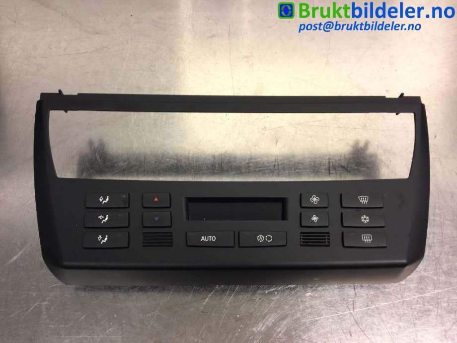 Varmeapparat betjening til BMW X3, 2007-2010 (Fase 2) (E83) (E83) (BMW|6411 0363938)