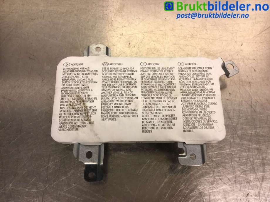 Airbag sidepute høyre til BMW X3, 2007-2010 (Fase 2) (E83) (E83) (BMW|4134 1 671 202 X)