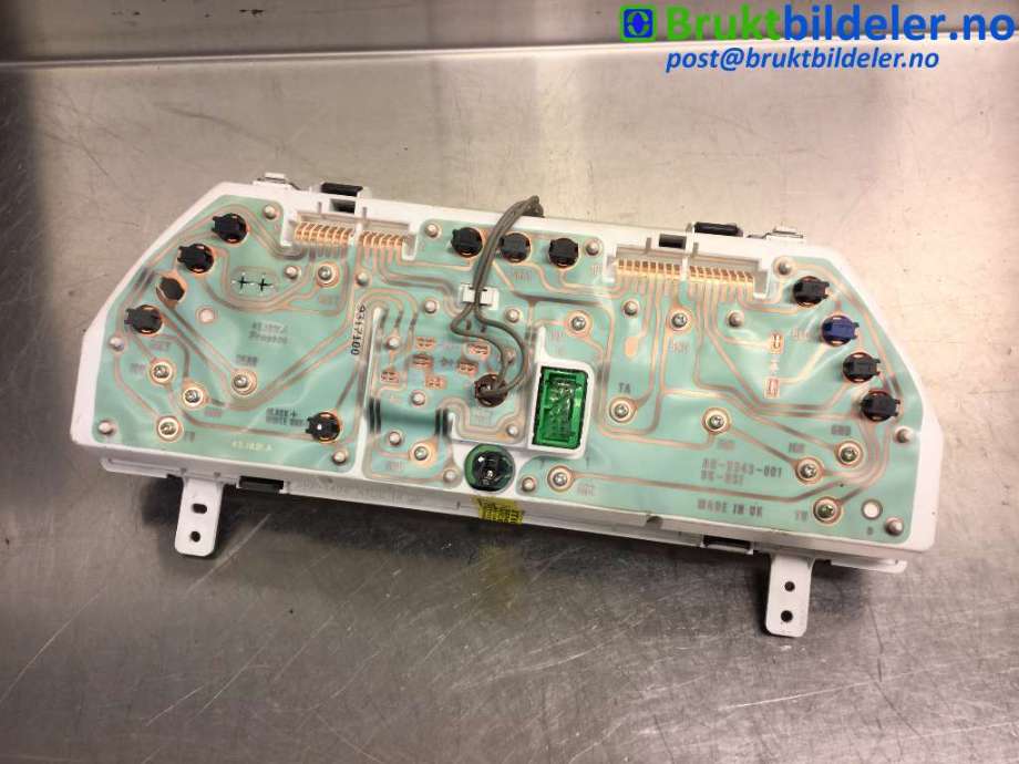 Instrumentpanel til MG F 1996-2002  (ROVER MGF RD|AR0043002|)