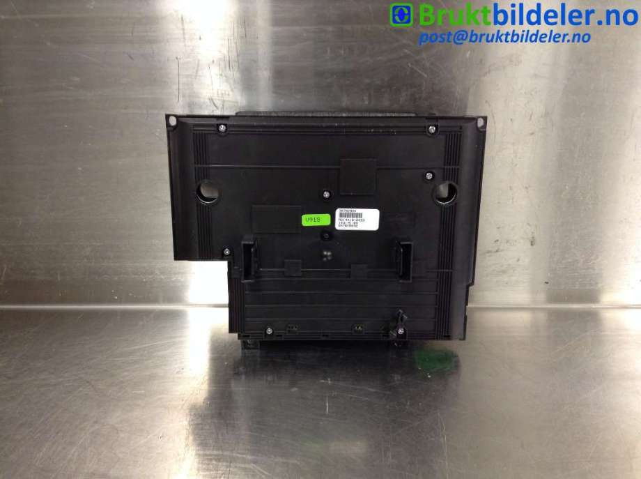 Varmeapparat betjening til Volvo S80 2006-2013 (Type II, Fase 1)  (VOLVO|30782904|M314410-0493|)