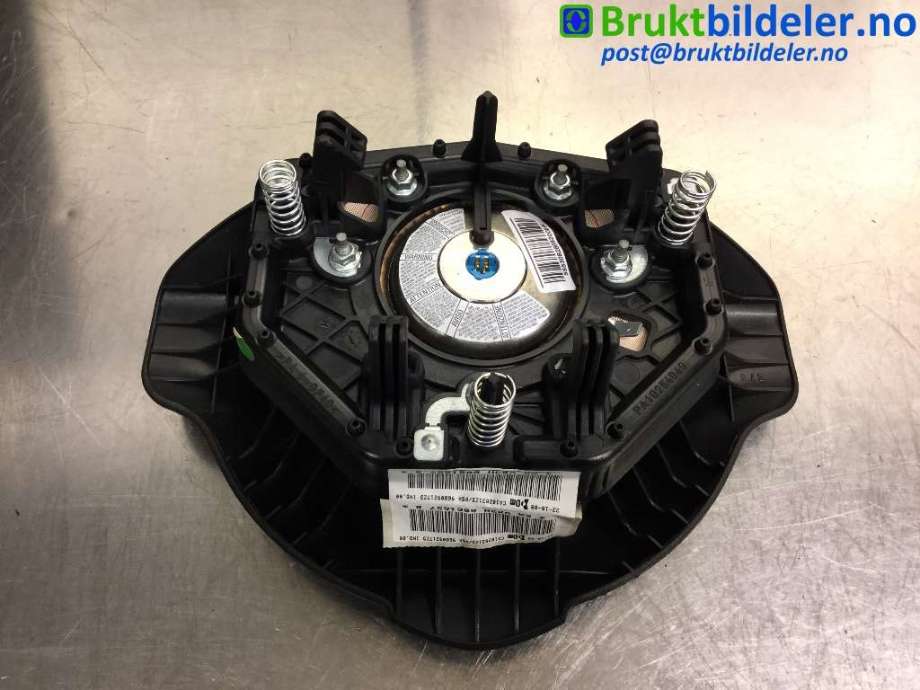 Airbag rattpute til Peugeot Partner 2008-2015 (Type II, Fase 1)  (PEUGEOT|96 809 217 ZD|)