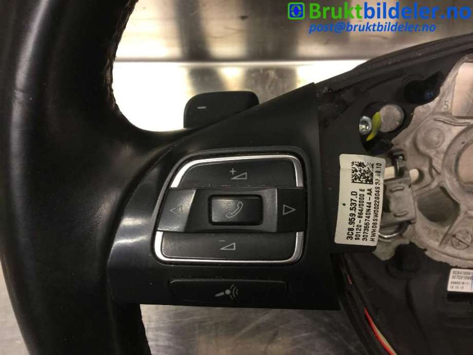 Ratt til VW CC 2008-2012 (PASSAT CC) (PASSAT CC) (VOLKSWAGEN|3C8 419 091 BFE74|3C8 959 537 D|3C8 959 538 G)
