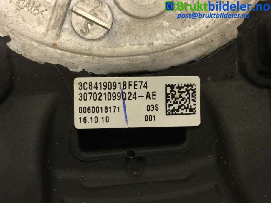 Ratt til VW CC 2008-2012 (PASSAT CC) (PASSAT CC) (VOLKSWAGEN|3C8 419 091 BFE74|3C8 959 537 D|3C8 959 538 G)