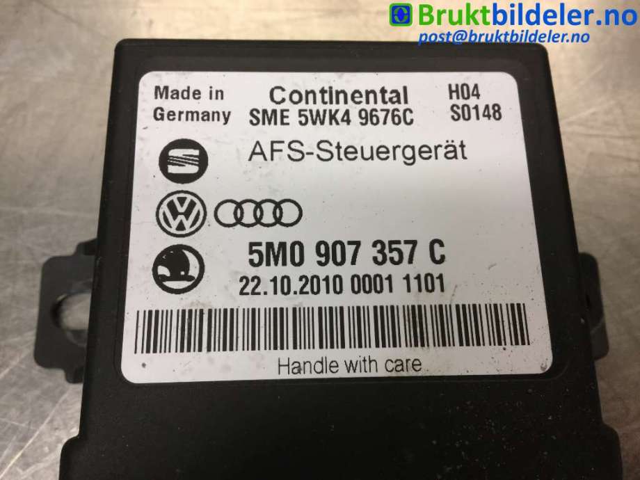 Styreenhet diverse til VW CC 2008-2012 (PASSAT CC) (PASSAT CC) (VOLKSWAGEN|5M0 907 357 C|SME 5WK4 9676C|)