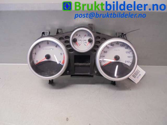 Instrumentpanel til Peugeot 207 2006-2012 (PEUGEOT|96 681 331 80|)