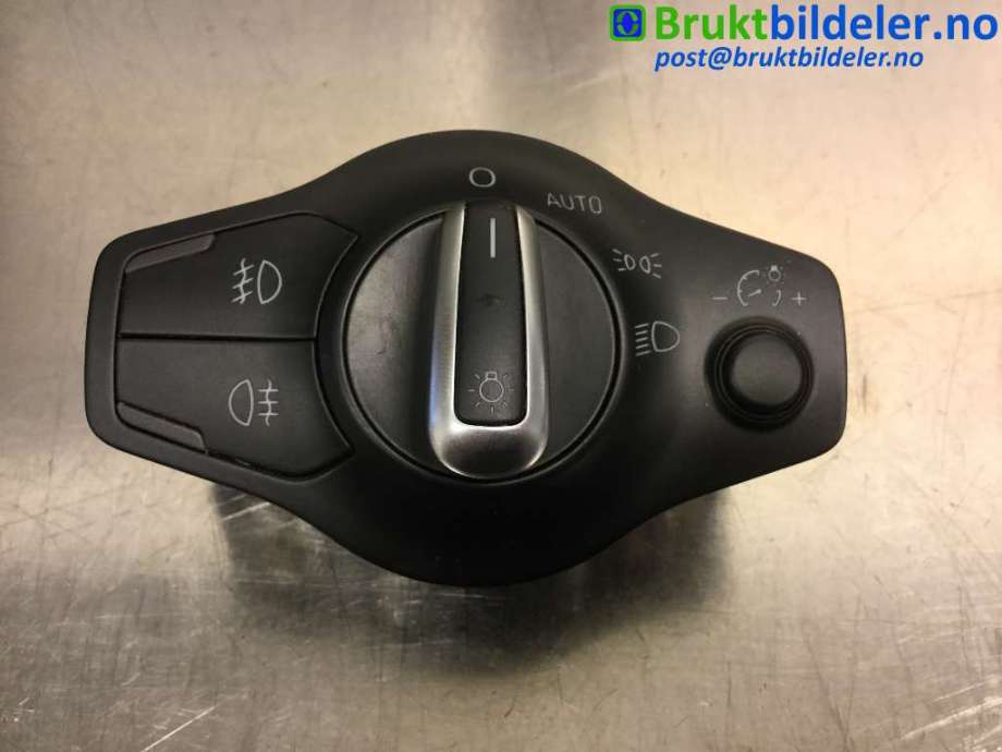 Bryter lys til Audi A4, 2007-2014 (Type IV) (B8) (B8) (AUDI|8K0 941 531 AL)