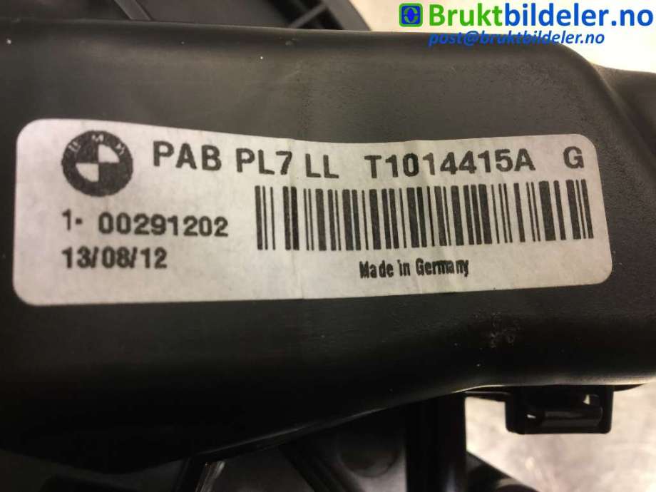 Varmeapparat motor til BMW 1-Serie 2011-2015 (Fase 1) (F20/F21) (F20/F21) (BMW||T1014415A)
