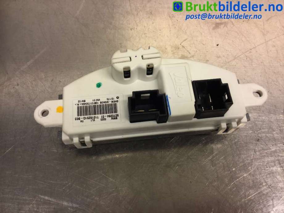 Varmeapparat motstand til BMW 1-Serie 2011-2015 (Fase 1) (F20/F21) (F20/F21) (BMW|9 270 254|T1016251Q|)