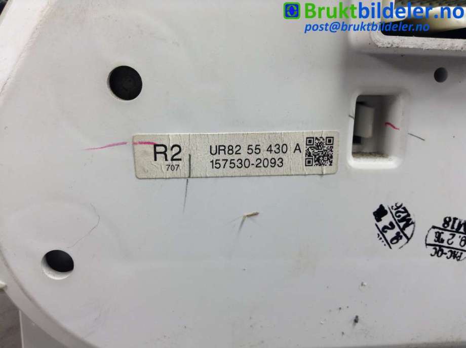Instrumentpanel til Ford Ranger (Europa) 2007-2011  (FORD (US)||15530-2093|UR82 55 430 A)