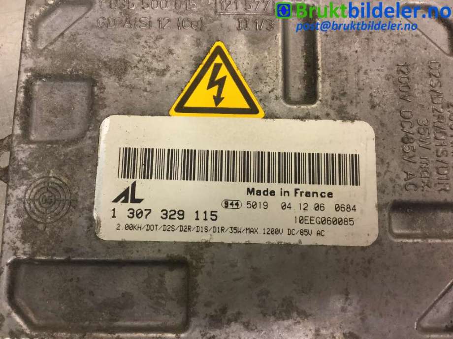 Styreenhet xenon/ballast til Audi A4 2004-2008 (Type III) (B7) (B7) (AUDI||1 307 329 115)