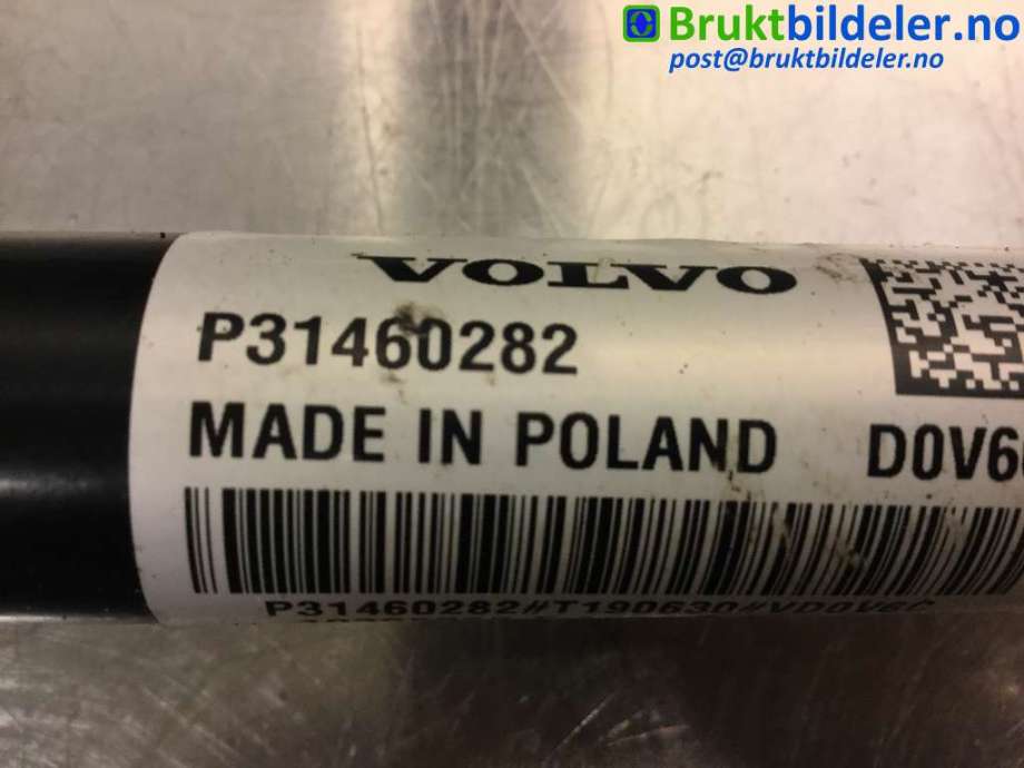 Drivaksel høyre bak til Volvo XC40 2018-2024  (VOLVO|31460282|)