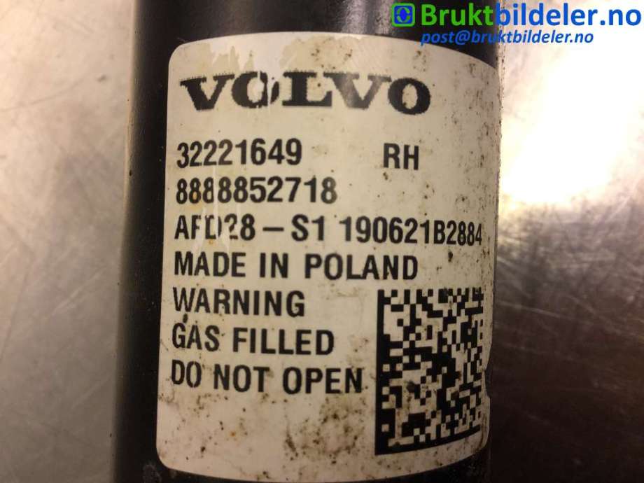 Støtdemper bak til Volvo XC40 2018-2024  (VOLVO|32221649|)