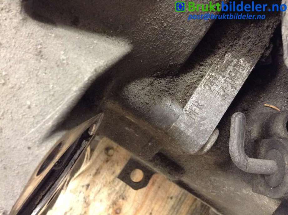 Girkasse manuell 6-trinn til VW Touran 2010-2015 (Type I, Fase 3) (VOLKSWAGEN||MFR GEARKODE)