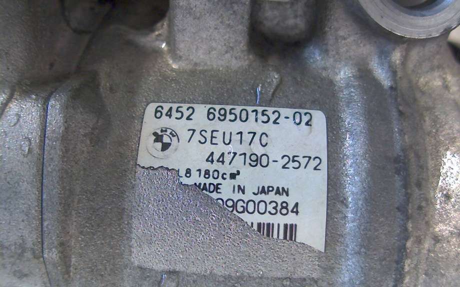 Aircondition kompressor til BMW 5-Serie 2003-2010 (E60/E61) (E60/E61) (BMW|6 950 152-02|)
