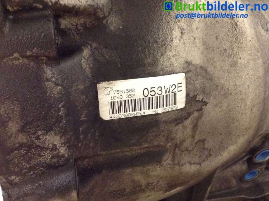 Girkasse automat til BMW X5 2007-2013 (E70) (E70) (BMW|24 00 7 581 582|GA6HP26Z - W2E|)