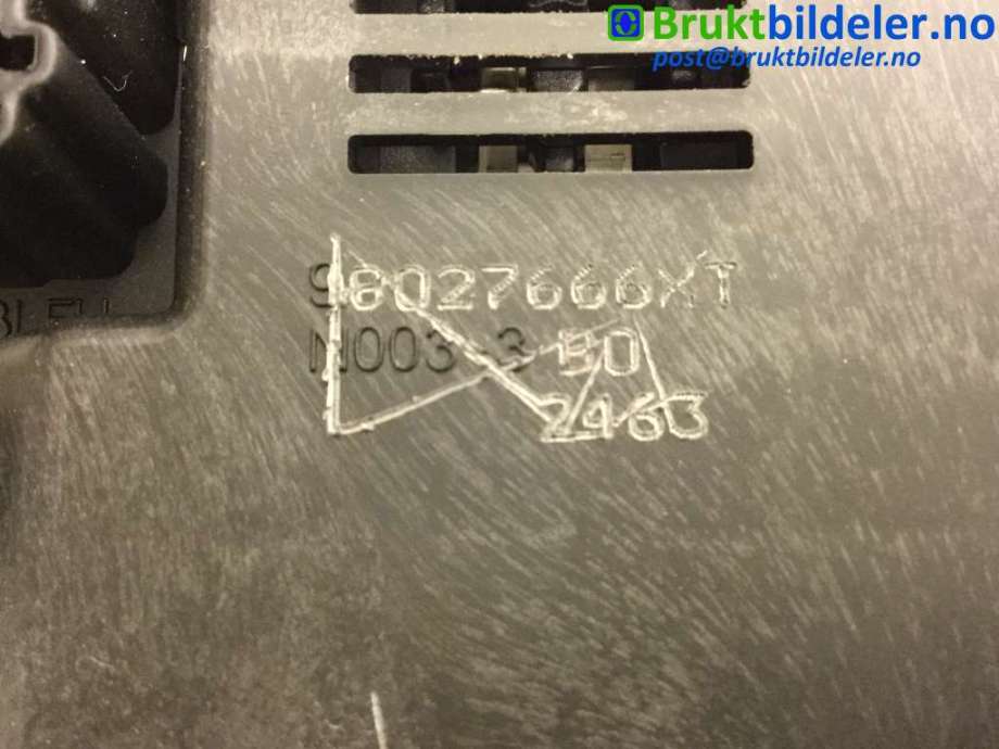 Tak konsoll til Peugeot 508 2011-2014 (Type I, Fase 1)  (PEUGEOT|98 027 666 XT||98 033 020 ZD)