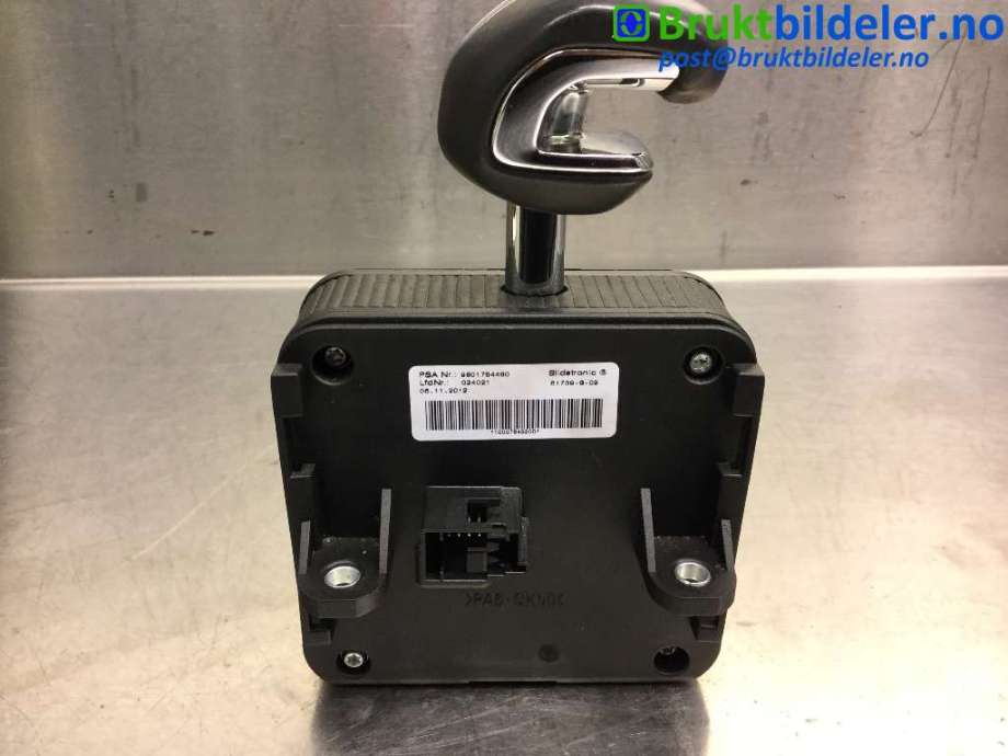 Girstang/girvelger automat til Peugeot 508 2011-2014 (Type I, Fase 1)  (PEUGEOT|98 017 844 80|)