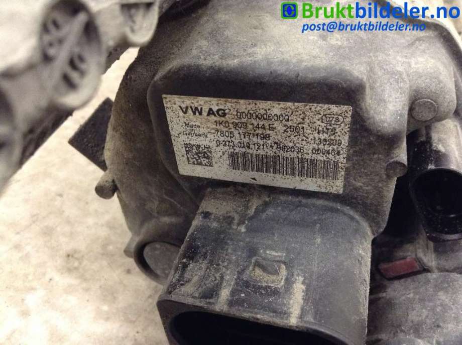 Tannstang elektrisk til VW Touran 2007-2010 (Type I, Fase 2)  (VOLKSWAGEN|1K0 909 144 E|7805 177 198|1K1 423 051 DM)