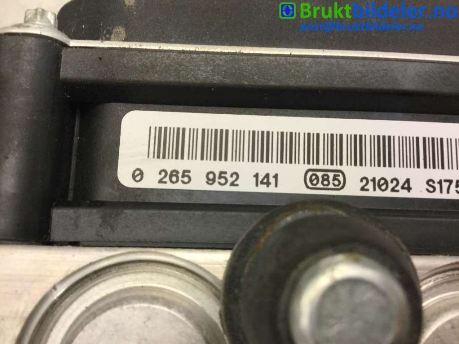 ABS sentral til Peugeot 508 2011-2014 (Type I, Fase 1)  (PEUGEOT|96 781 896 80|0 265 252 503|0 265 952 141)