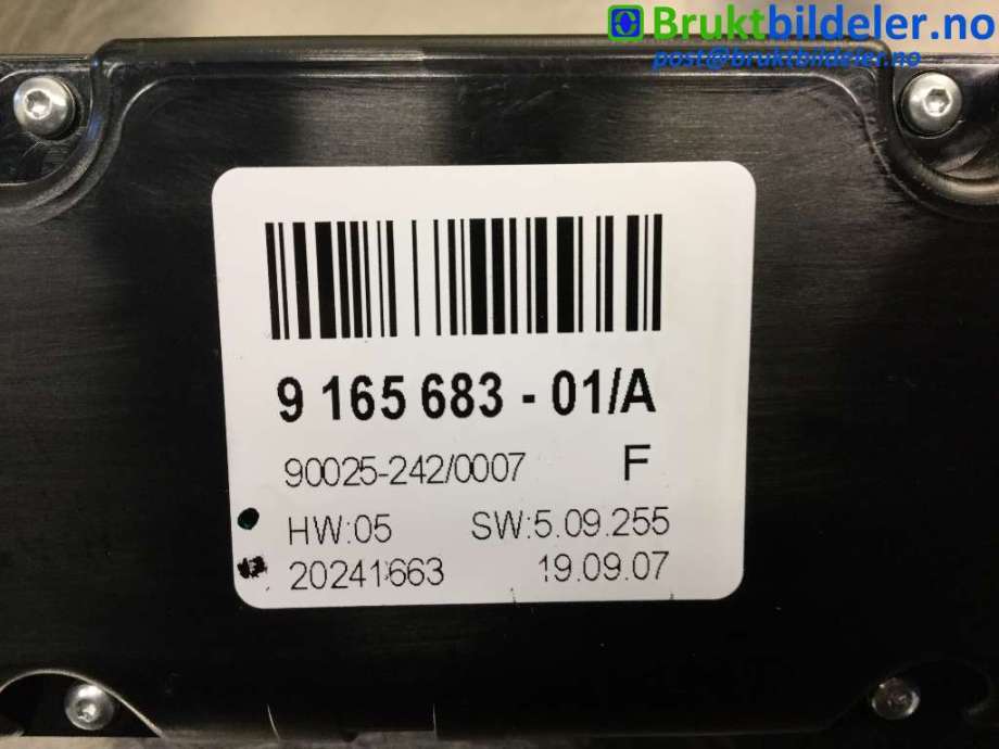Varmeapparat betjening til BMW X5 2007-2013 (E70) (E70) (BMW|9 165 683|)