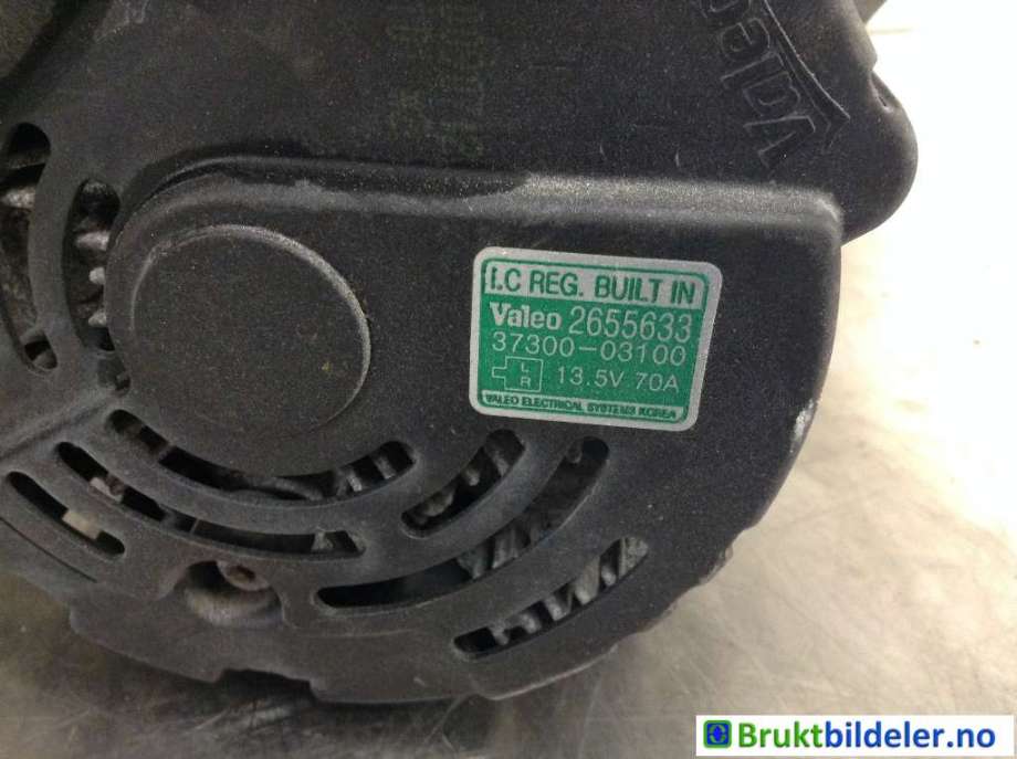 Dynamo til Hyundai i20 2009-2014 (Type I)  (HYUNDAI|37300-03100|2655633|)