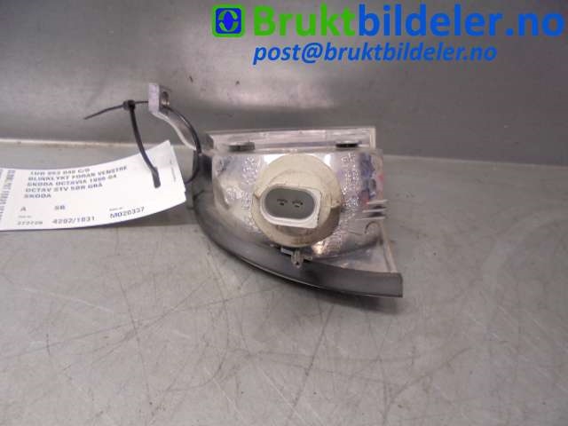 Blinklykt venstre til Škoda Octavia 2000-2004 (Type I, Fase 2)  (SKODA|1UO 953 049 C/D|)